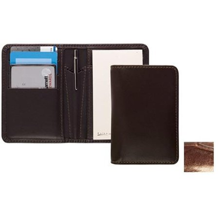 RAIKA Card Note Case with Pen Brown NI 128 BROWN